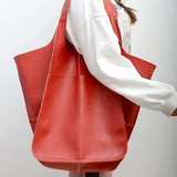 Handmade Beach Tote Bag – Large Capacity Shoulder Bag for Women
