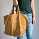 Handmade Beach Tote Bag – Large Capacity Shoulder Bag for Women