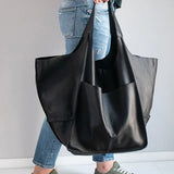 Handmade Beach Tote Bag – Large Capacity Shoulder Bag for Women